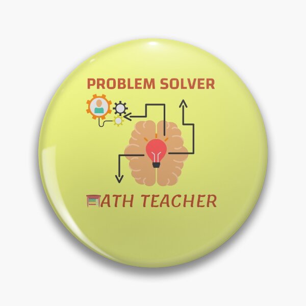 Item preview, Problem Solver Math Teacher designed and sold by Eman4design.