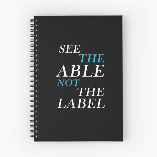 Item preview, See The Able Not The Label: awesome Gift idea designed and sold by dorento07.