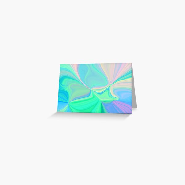 Holographic paper Greeting Card for Sale by Sweet Dreams