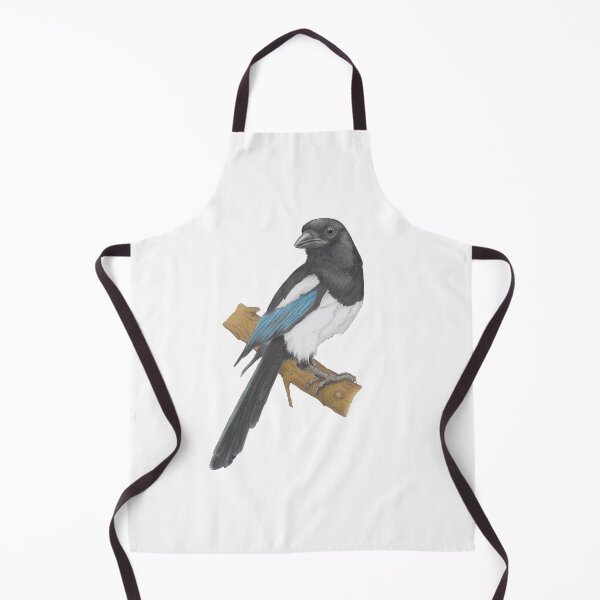 Item preview, Magpie Bird Illustration designed and sold by Philosophyfox.