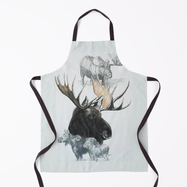 Item preview, Moose Collage designed and sold by BarbBarcikKeith.
