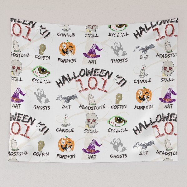 Item preview, Distressed Halloween 101 Tree designed and sold by 133DandC.