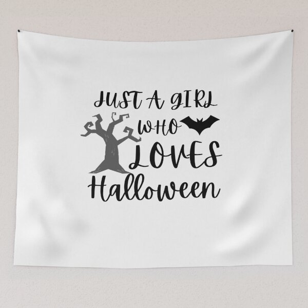 Item preview, Just a girl who loves halloween designed and sold by Hoffman-Design.