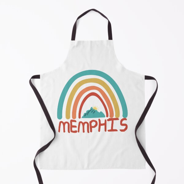 Item preview, Memphis Retro Vintage Rainbow - Memphis Tennessee Mountain Souvenir - Gift - Hometown - Hiking - Nature designed and sold by HappyTees Lab.
