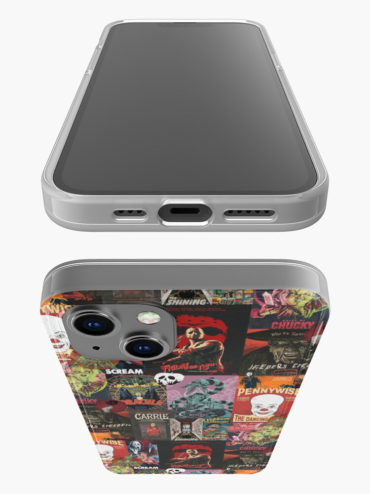 Discover Halloween Horror Movie Collage iPhone Case