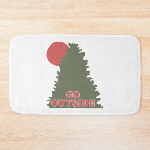 Item preview, Go outside pine tree designed and sold by TheWaterBirds.