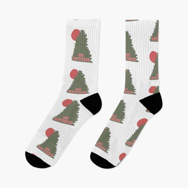 Item preview, Go outside pine tree designed and sold by TheWaterBirds.