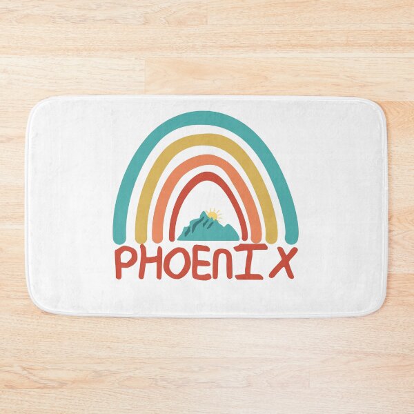 Item preview, Phoenix Retro Vintage Rainbow - Phoenix Arizona Mountain Souvenir - Gift - Hometown - Hiking - Nature designed and sold by HappyTees Lab.