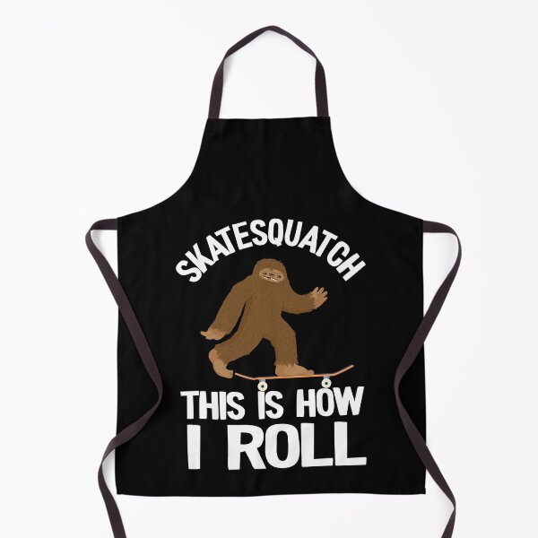 Item preview, Skatesquatch This Is How I Roll Funny Skateboard designed and sold by Stronzi.