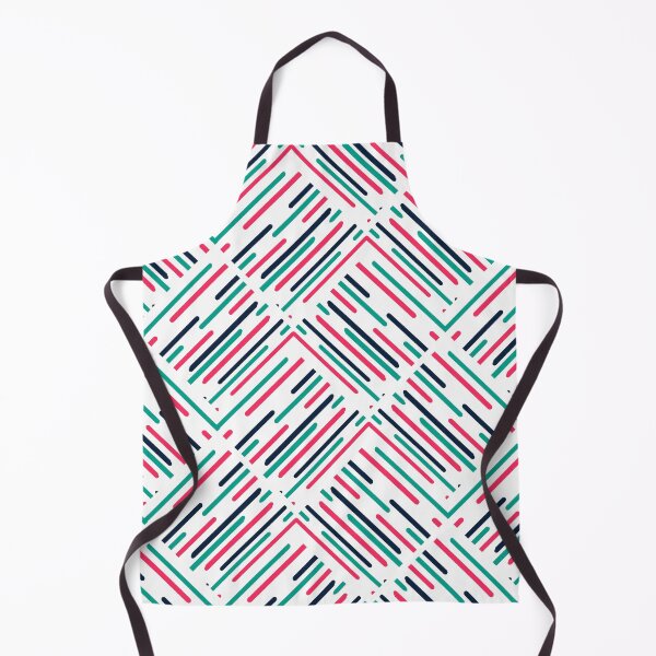 Item preview, Colorful abstract line art seamless pattern  designed and sold by Aspireomatic.