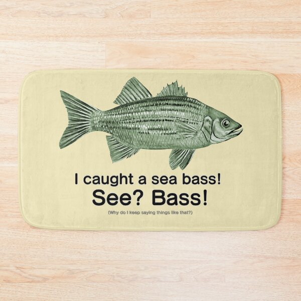 Item preview, Caught a Sea Bass designed and sold by Biochao.