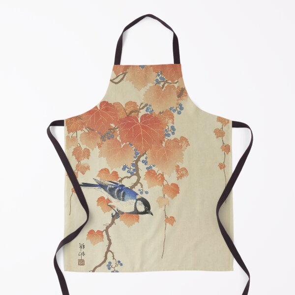 Item preview, Great Tit on Paulownia Branch by Ohara Koson - Japanese Vintage Artwork designed and sold by Purrfecta.