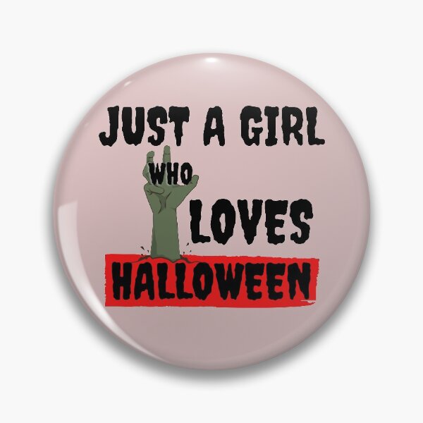 Item preview, Just a girl who loves halloween designed and sold by Hoffman-Design.