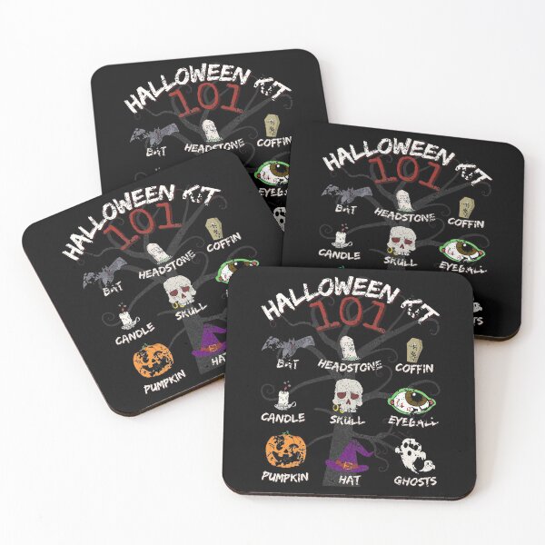 Item preview, Distressed Halloween 101 Tree designed and sold by 133DandC.