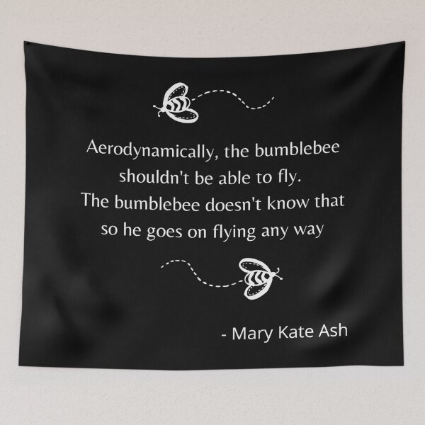 Item preview, Inspirational Bumble Bee designed and sold by ArtistKatieJ.