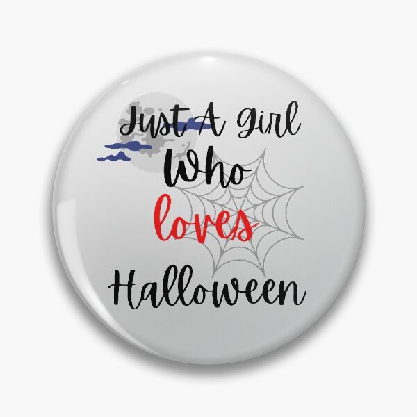 Item preview, Just a girl who loves halloween designed and sold by Hoffman-Design.