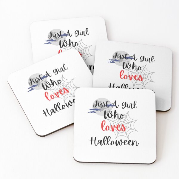 Item preview, Just a girl who loves halloween designed and sold by Hoffman-Design.