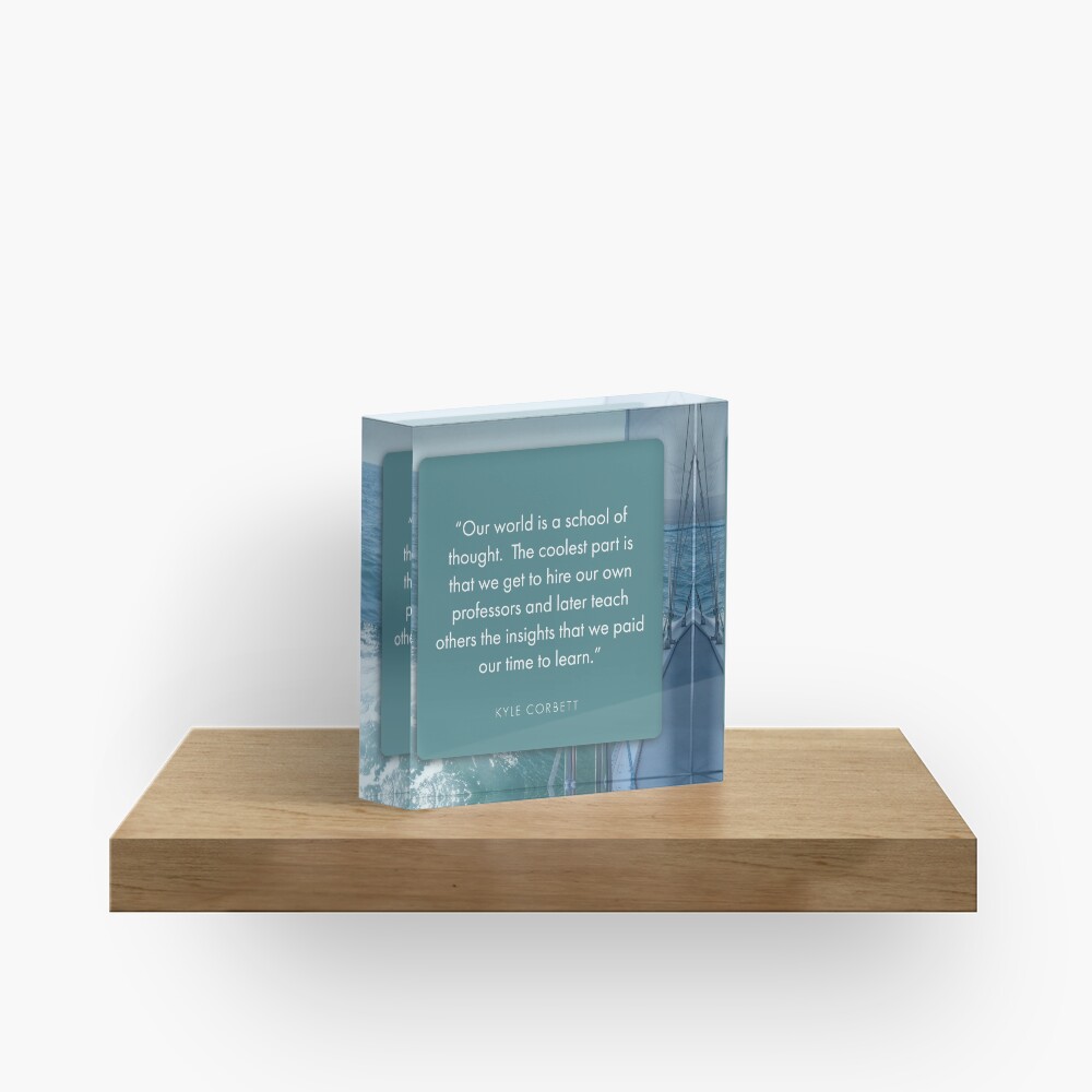Item preview, Acrylic Block designed and sold by SanDiegoSailing.