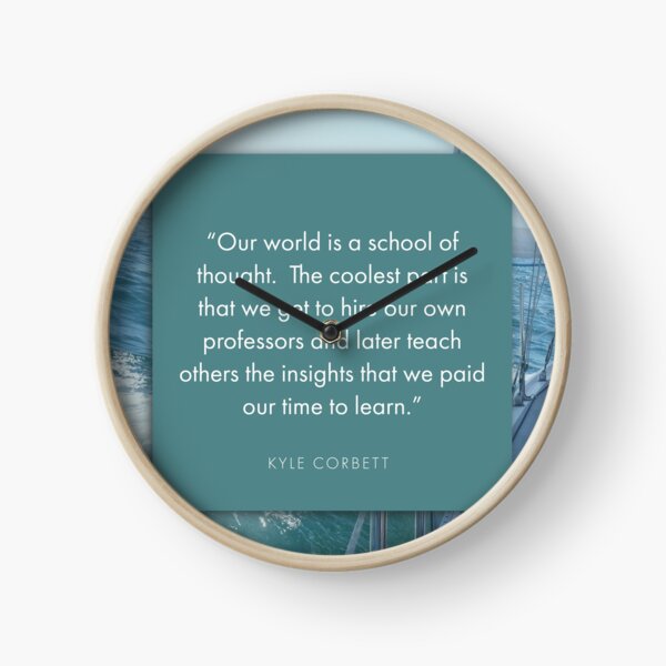 School of Thought  Clock