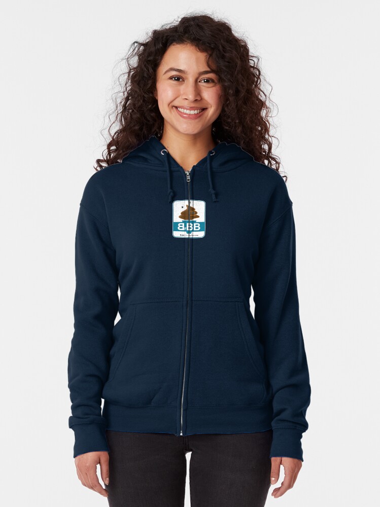 Thumbnail 2 of 5, Zipped Hoodie, Better for Big Business designed and sold by sjhtt47b.