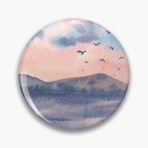 Item preview, Pink Sunset over the Sea designed and sold by galleasstudio.
