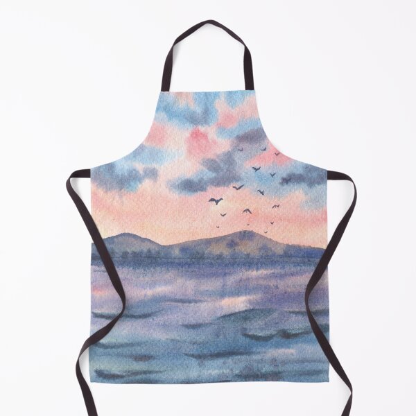 Item preview, Pink Sunset over the Sea designed and sold by galleasstudio.