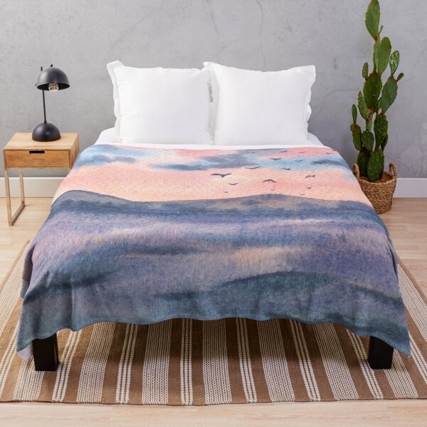 Item preview, Pink Sunset over the Sea designed and sold by galleasstudio.