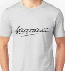 J. R. R. Tolkien Signature Slim Fit T-Shirt