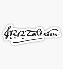 J. R. R. Tolkien Signature Sticker