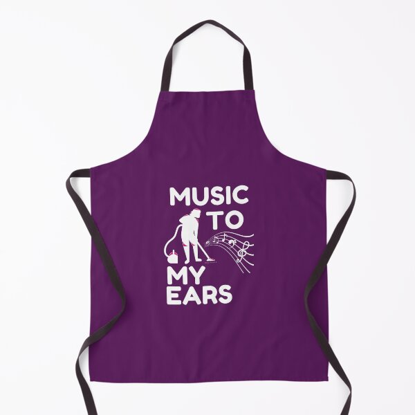 Item preview, Music to My Ears Cleaning Lady Vacuuming Novelty Housekeeping Gifts designed and sold by SavvyCleaner.