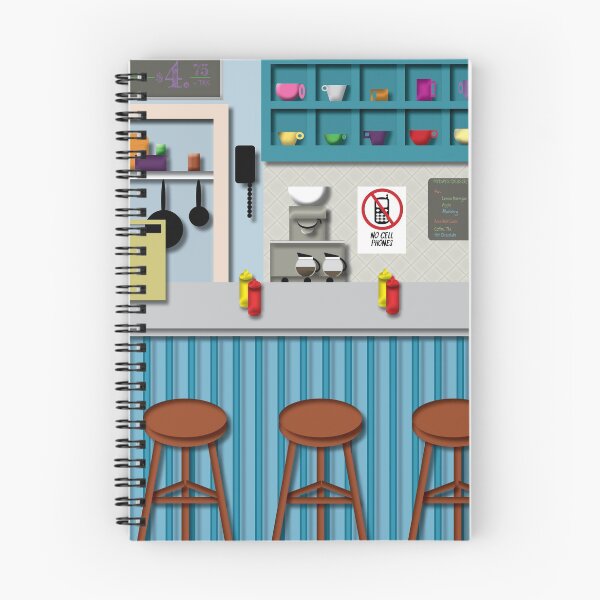 Aperçu de l'œuvre Luke's Diner créée et vendue par CheyanneKummer.
