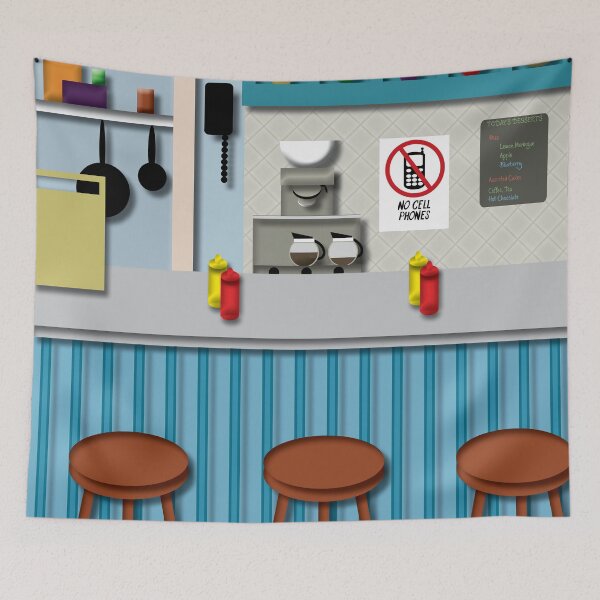 Item preview, Luke's Diner designed and sold by CheyanneKummer.