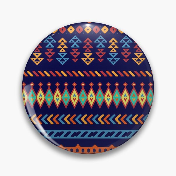 Aperçu de l'œuvre motif de style ethnique coloré créée et vendue par Aspireomatic.