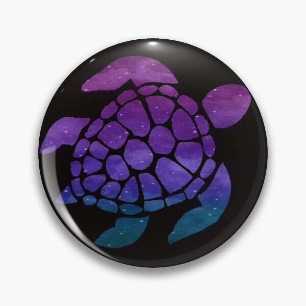 Item preview, Blue Purple Teal Galaxy Turtle designed and sold by Felicity-K.