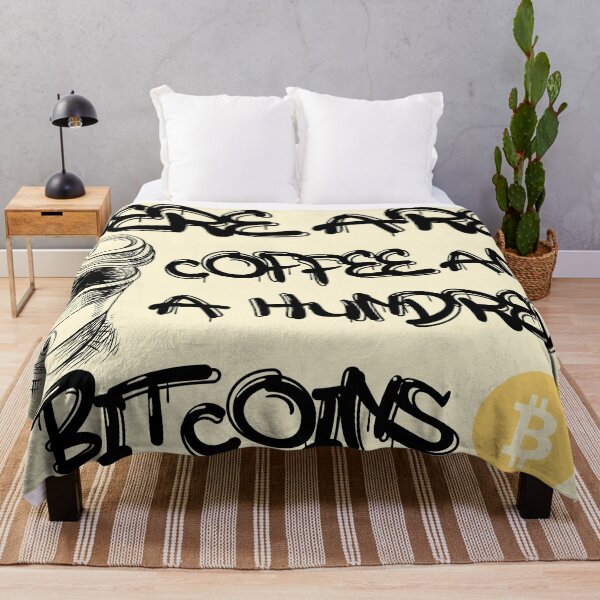 Item preview, Here are coffee and a hundred Bitcoins designed and sold by REINVIGORATED.