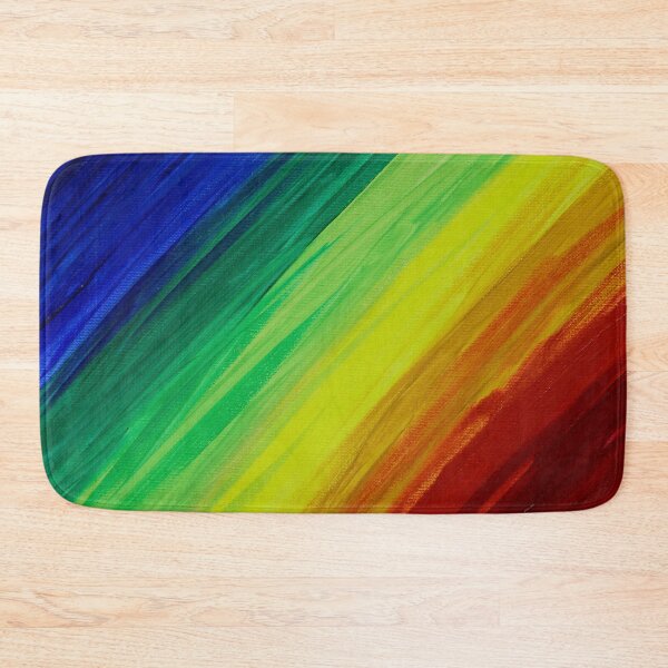 Item preview, Diagonal Rainbow (Acrylic Painting) designed and sold by Lori Ackley.