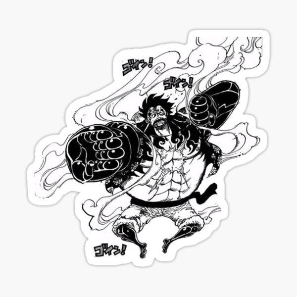 Luffy Gear Four Gifts Merchandise Redbubble