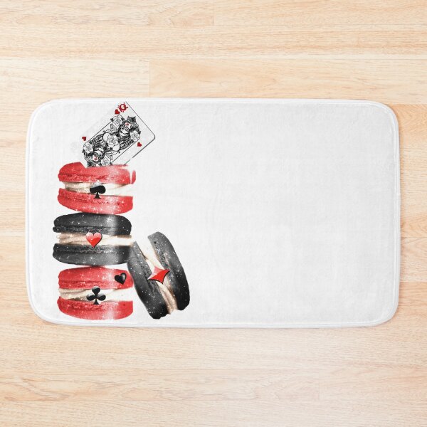 Item preview, Playing Cards Macarons Red Black Quinn Crazy Joker Pastry Cake designed and sold by Jolly-Yosei.