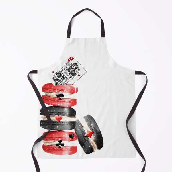 Item preview, Playing Cards Macarons Red Black Quinn Crazy Joker Pastry Cake designed and sold by Jolly-Yosei.