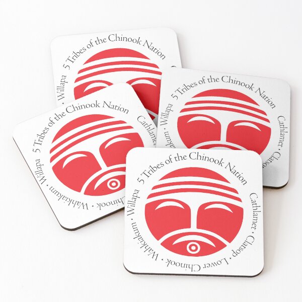 Item preview, Five Tribes & Spirit Face designed and sold by Chinook Nation.