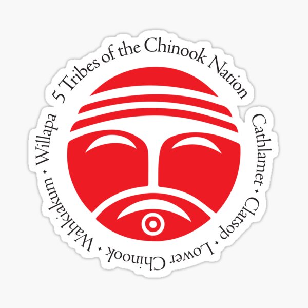 Item preview, Five Tribes & Spirit Face designed and sold by Chinook Nation.