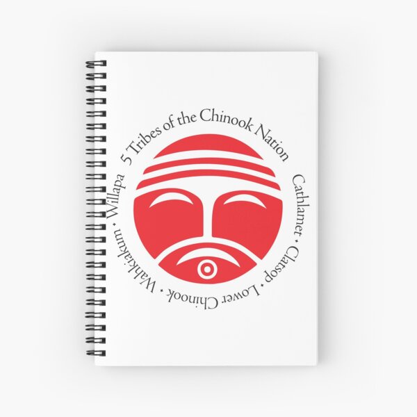 Five Tribes & Spirit Face Spiral Notebook