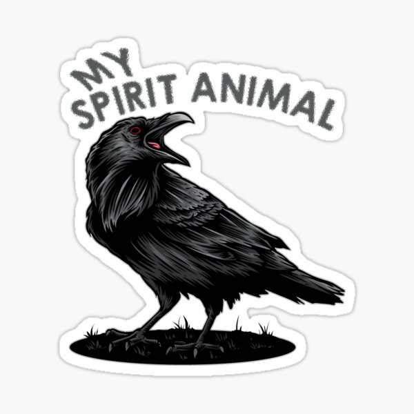 "My Spirit Animal Raven, is a Native American Zodiac sign Birth totem