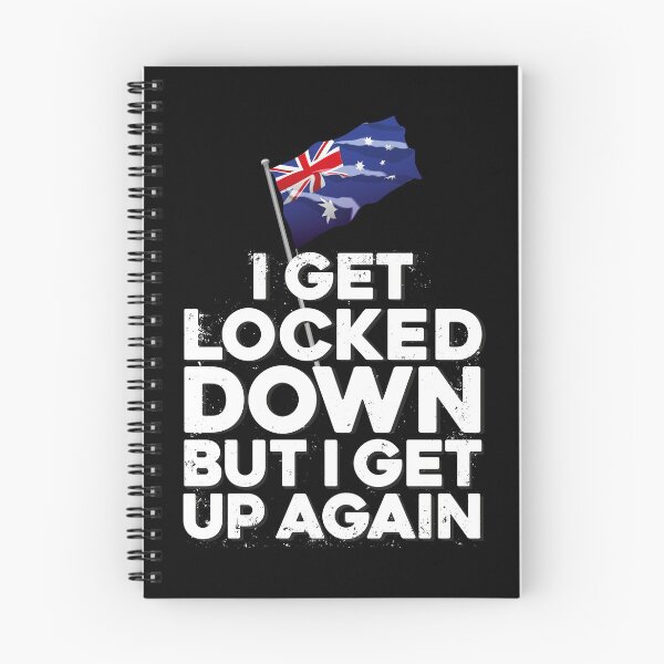 Item preview, i get locked down but i get up again Australia designed and sold by Bubsart78.