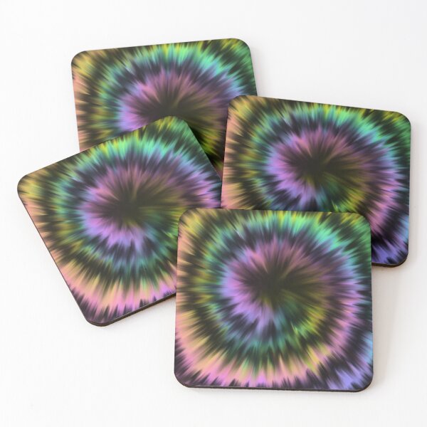 Item preview, Black pastel tie dye designed and sold by heatherbenner.