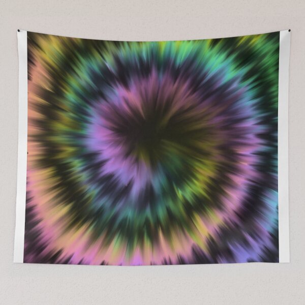 Item preview, Black pastel tie dye designed and sold by heatherbenner.