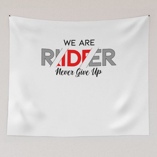 Item preview, We Are Rider Never Give Up designed and sold by ClavoSquare.