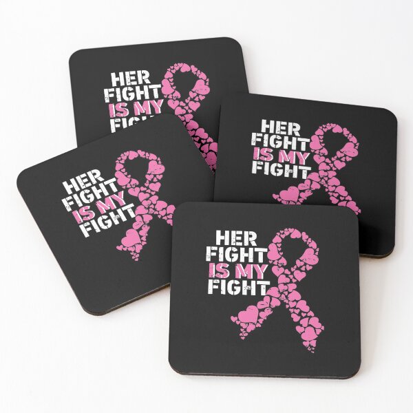 Item preview, Her Fight Is My Fight Breast Cancer Warrior designed and sold by PinkyTree.