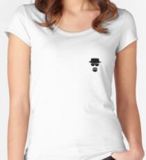 Mini Heisenberg Logo Women's Fitted Scoop T-Shirt