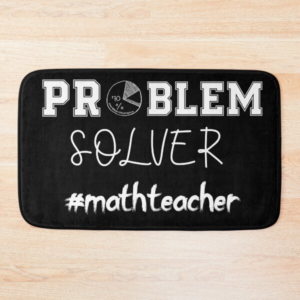 Item preview, PROBLEM SOLVER MATH TEACHER  designed and sold by RetroPlaceee.
